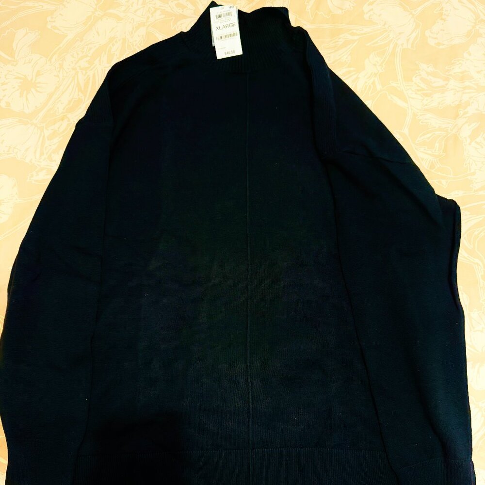 Karen Scott Sweater Black XL - Picture 2 of 4